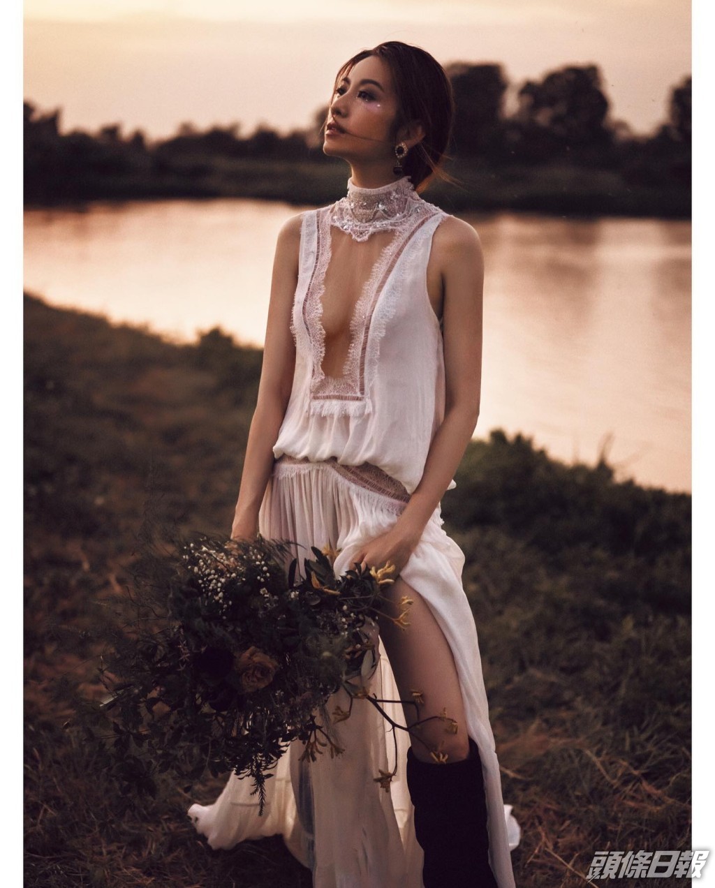 陳自瑤不時在社交網貼性感相，吸引到不少網民注意。